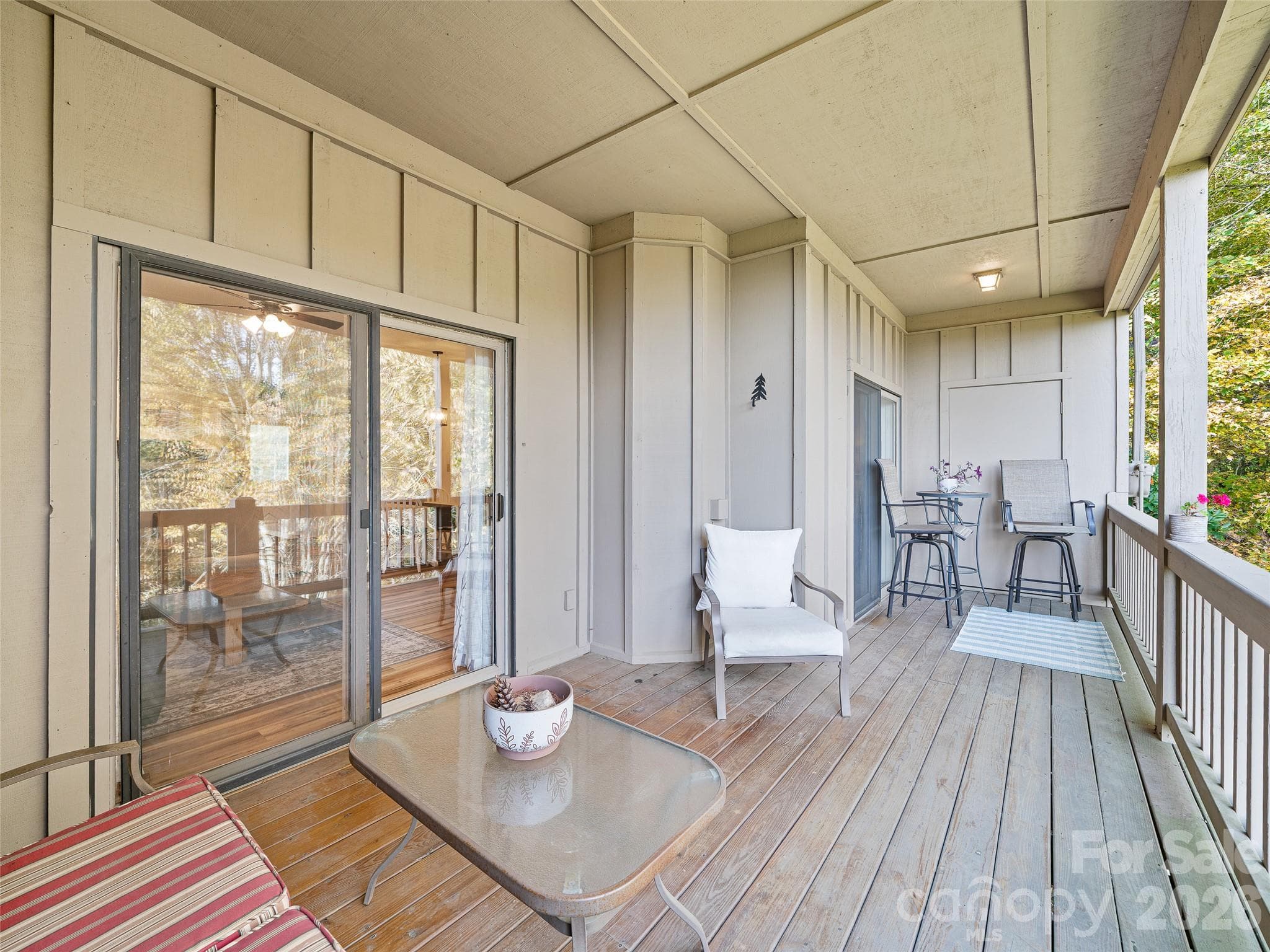 Access from bedroom and den - 2521 Wolf Laurel Road, Mars Hill