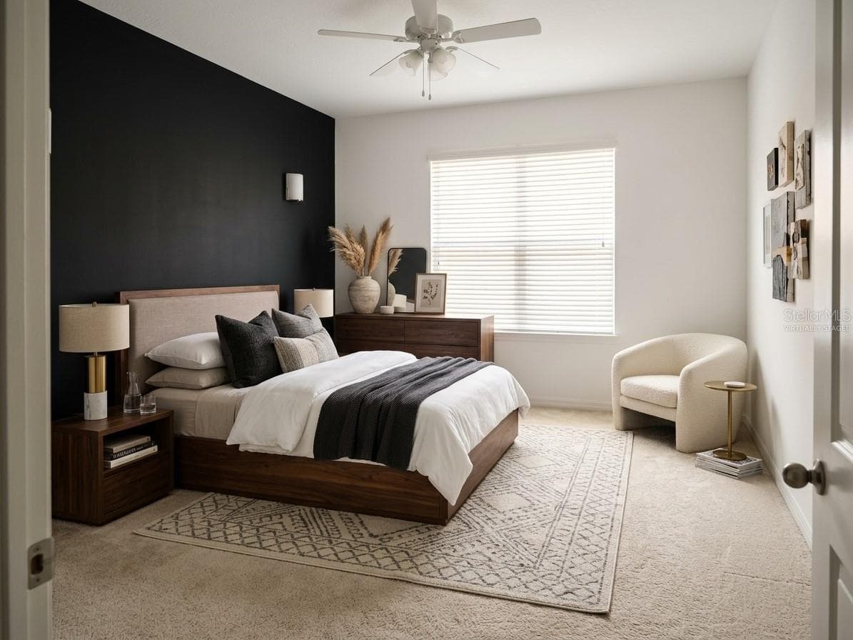 Virtually Staged Principal Room - 2500 BEGONIA ST, MASCOTTE