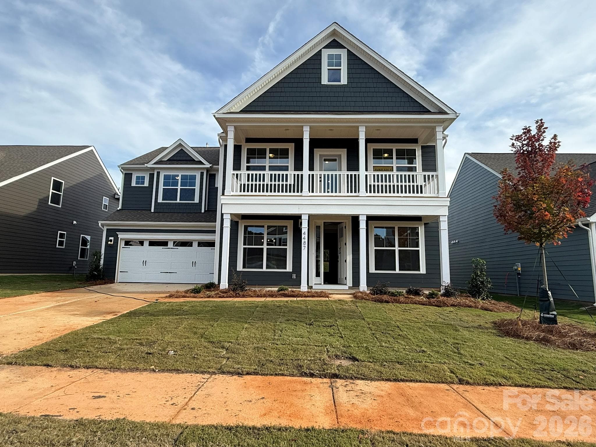 Homesite 109 features a Colfax D floorplan - 4487 Blue Mound Court, Stanley
