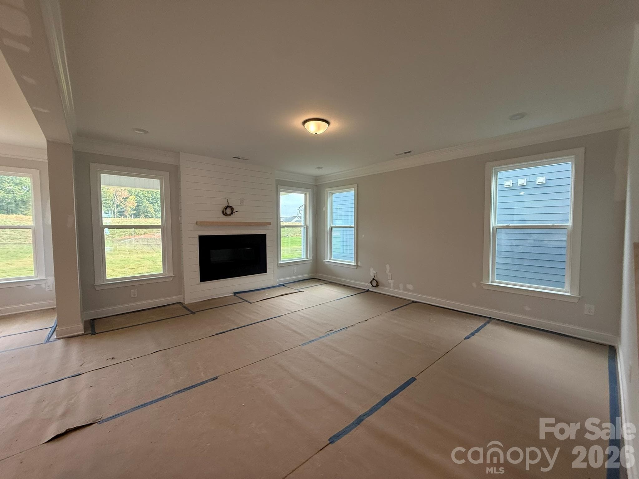 Family Room - 4487 Blue Mound Court, Stanley