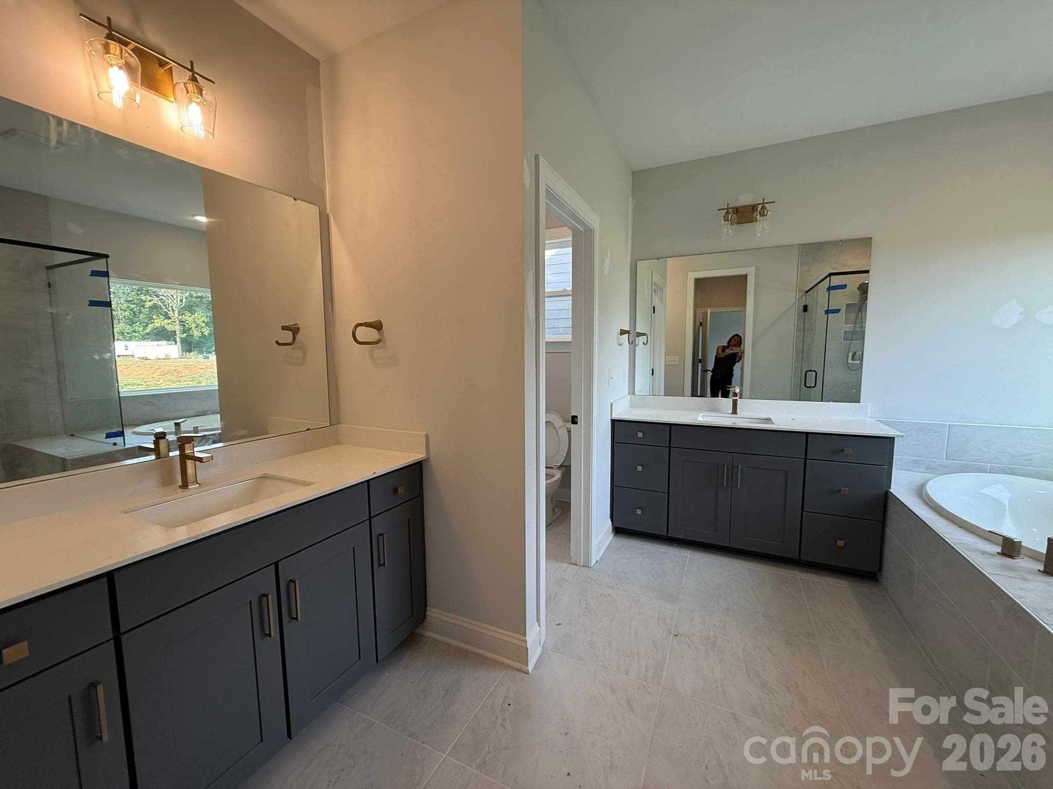 Primary Bathroom - 4487 Blue Mound Court, Stanley