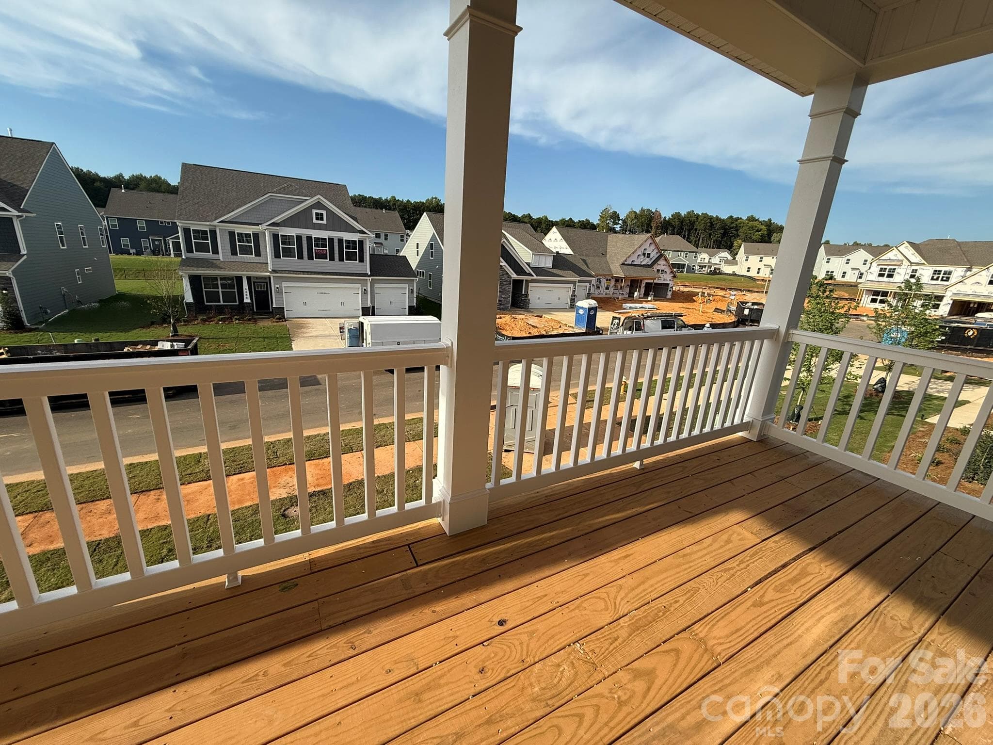 Balcony - 4487 Blue Mound Court, Stanley