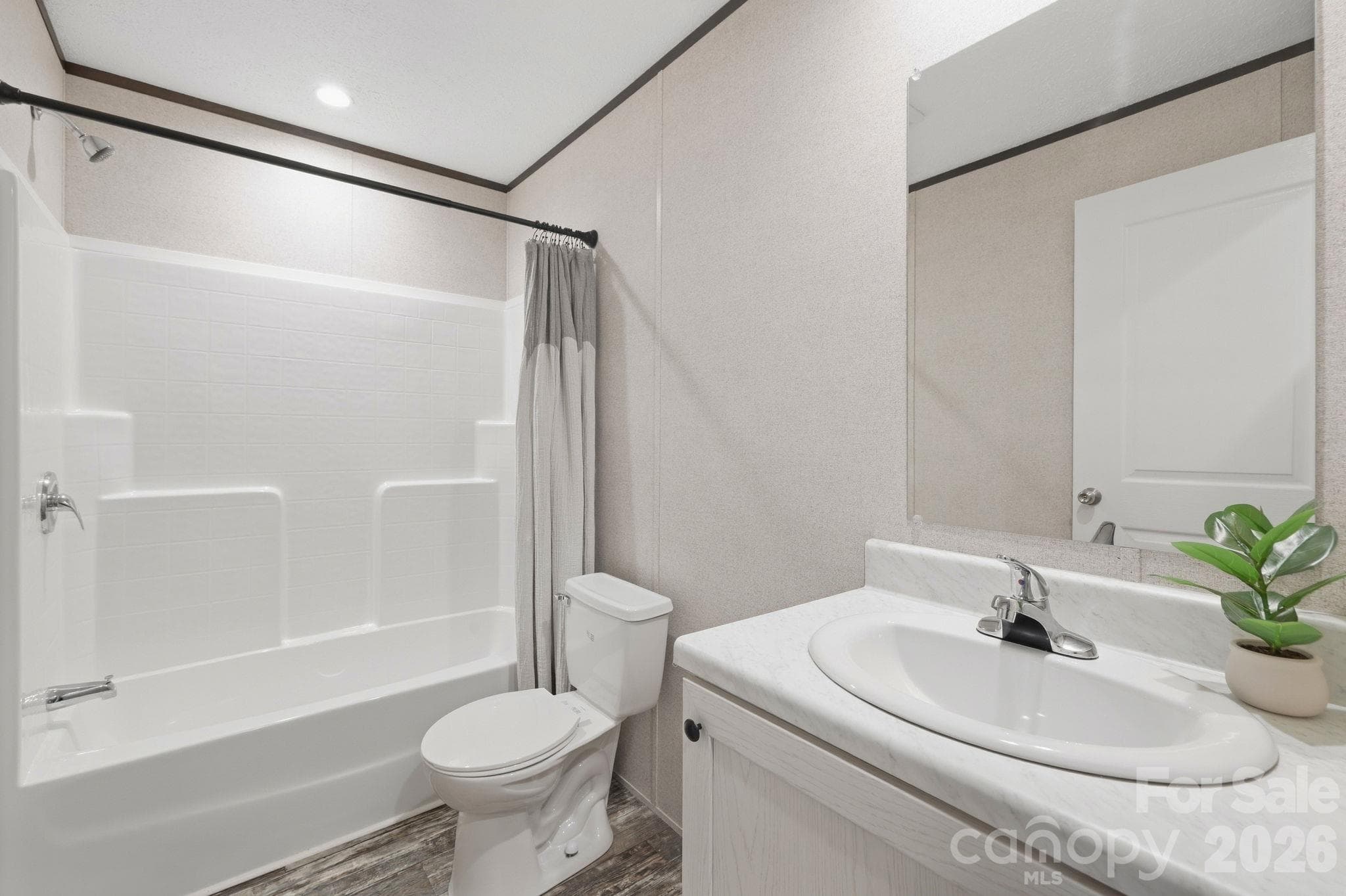 Bath 2 offers a shower/tub combo. - 85 Trent Road, Brevard