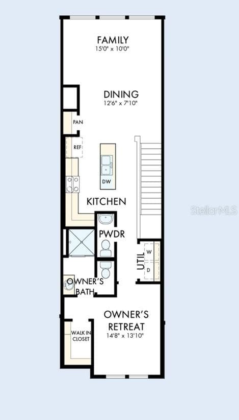 Floor Plan Second Floor - 109 MOON LILY TER, DAYTONA BEACH