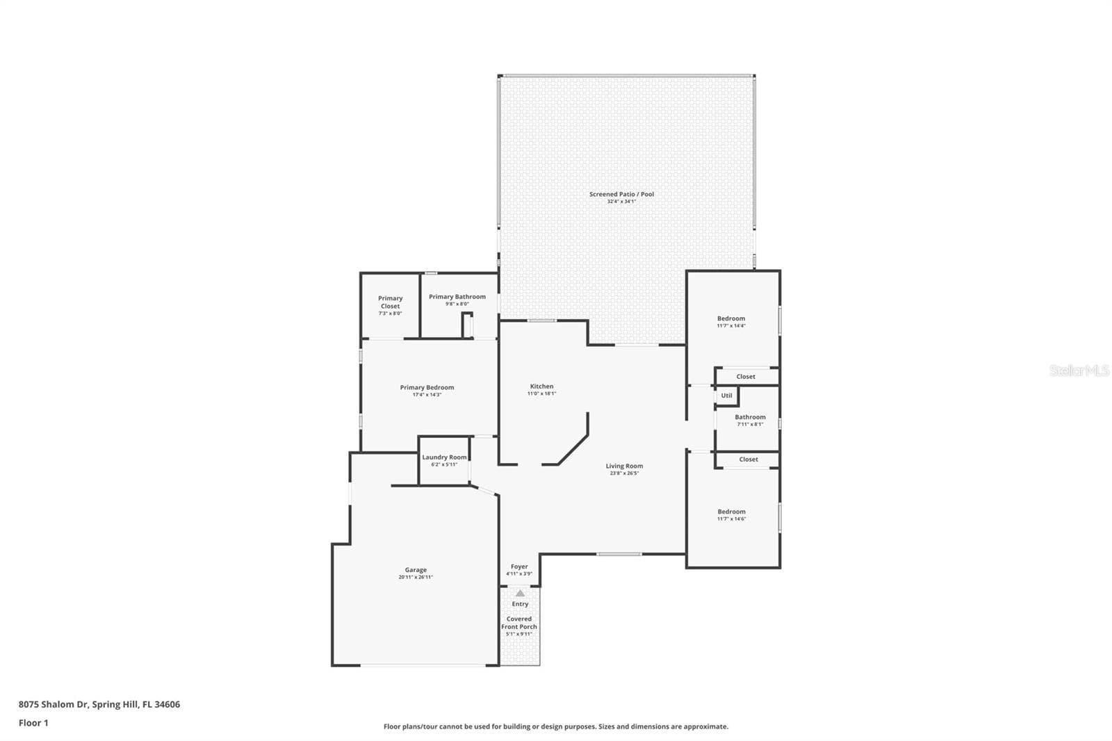 Single Family Residence at 8075 SHALOM DR, SPRING HILL, photo 35 of 40