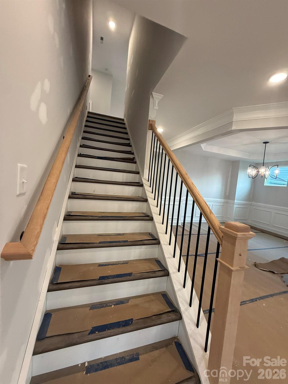 Stairs - 4494 Blue Mound Court, Stanley