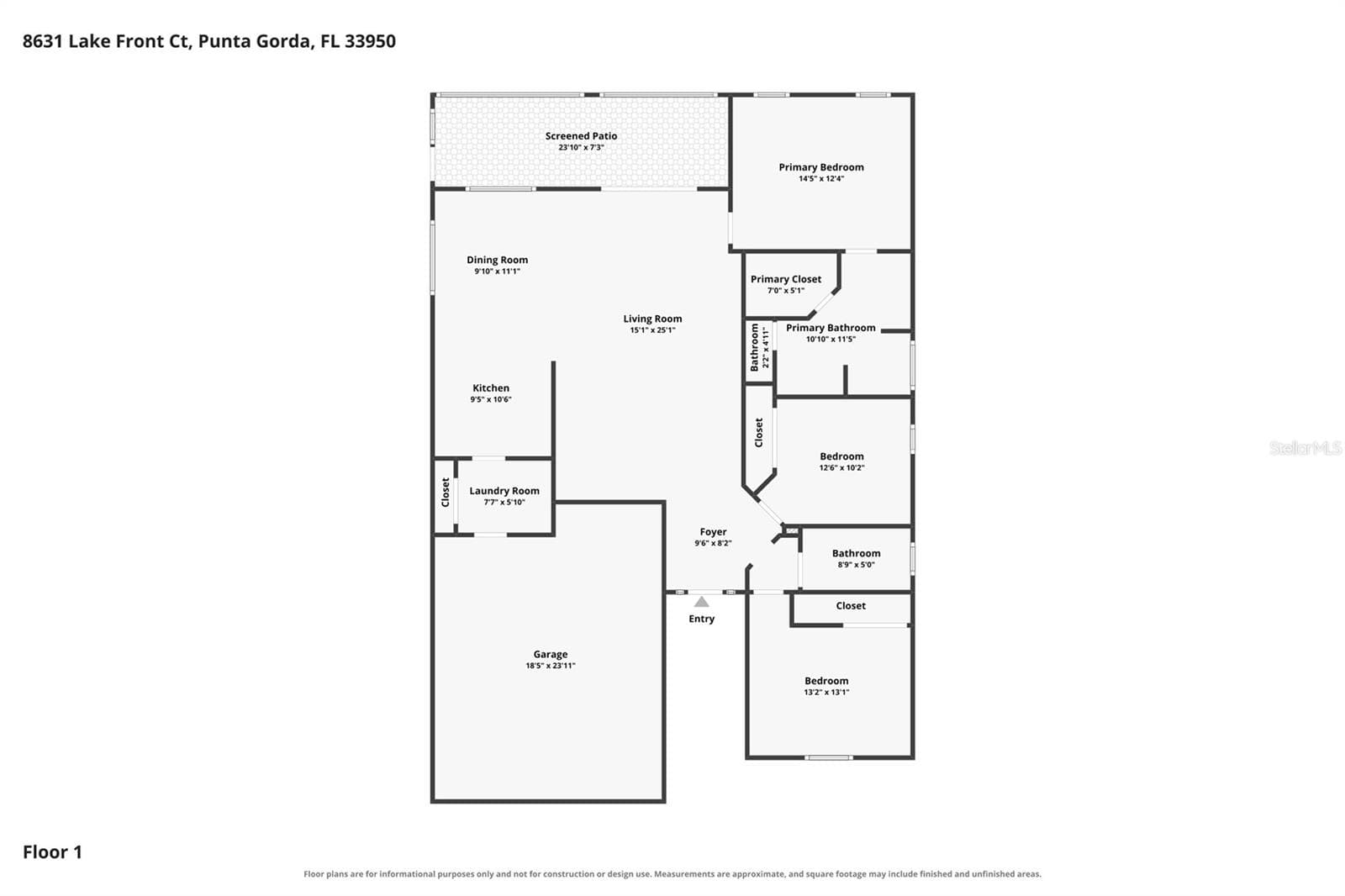 Single Family Residence at 8631 LAKE FRONT CT, PUNTA GORDA, photo 37 of 43