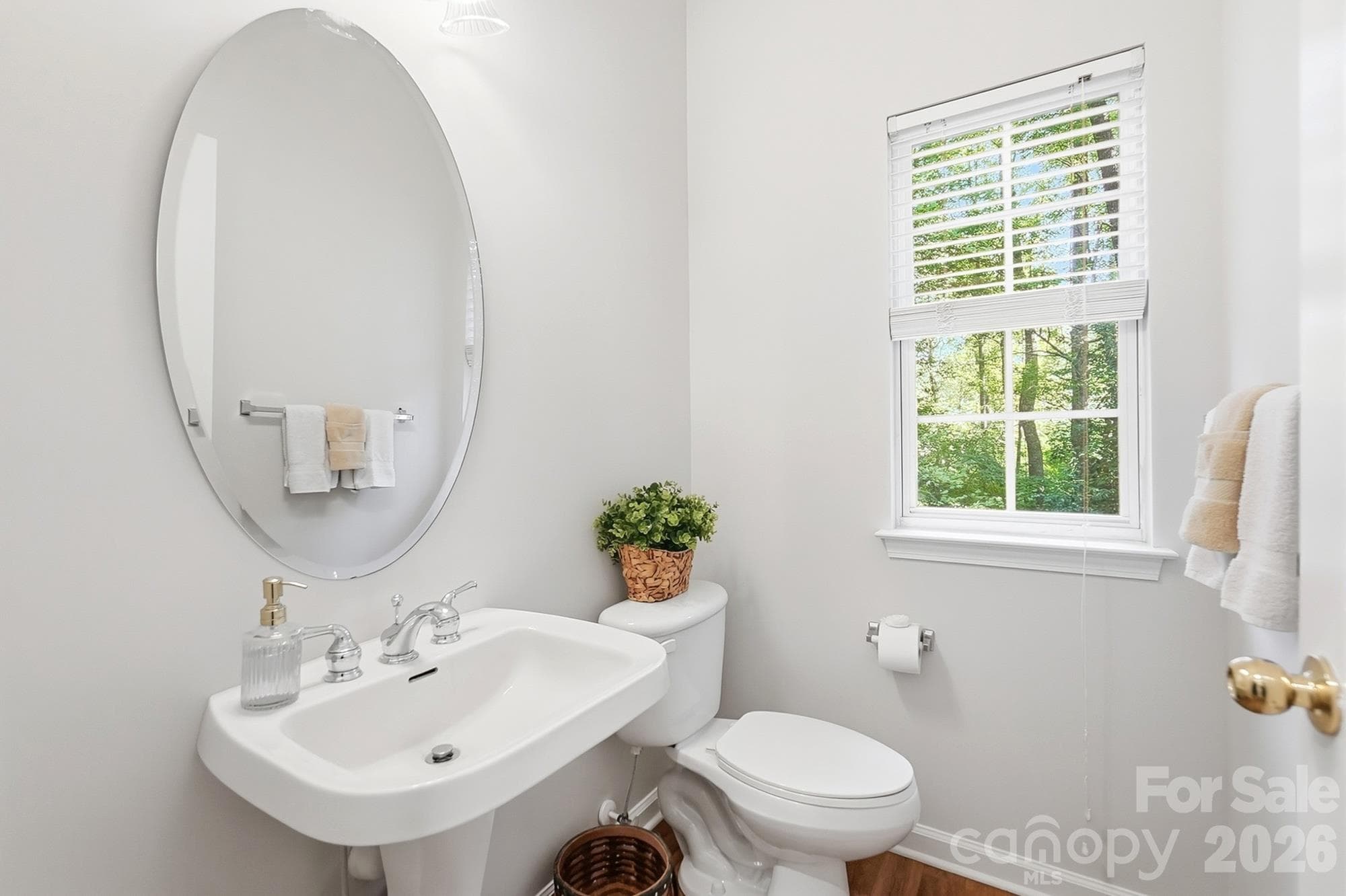 Half Bath on the main - 2100 Pineapple Court, Matthews