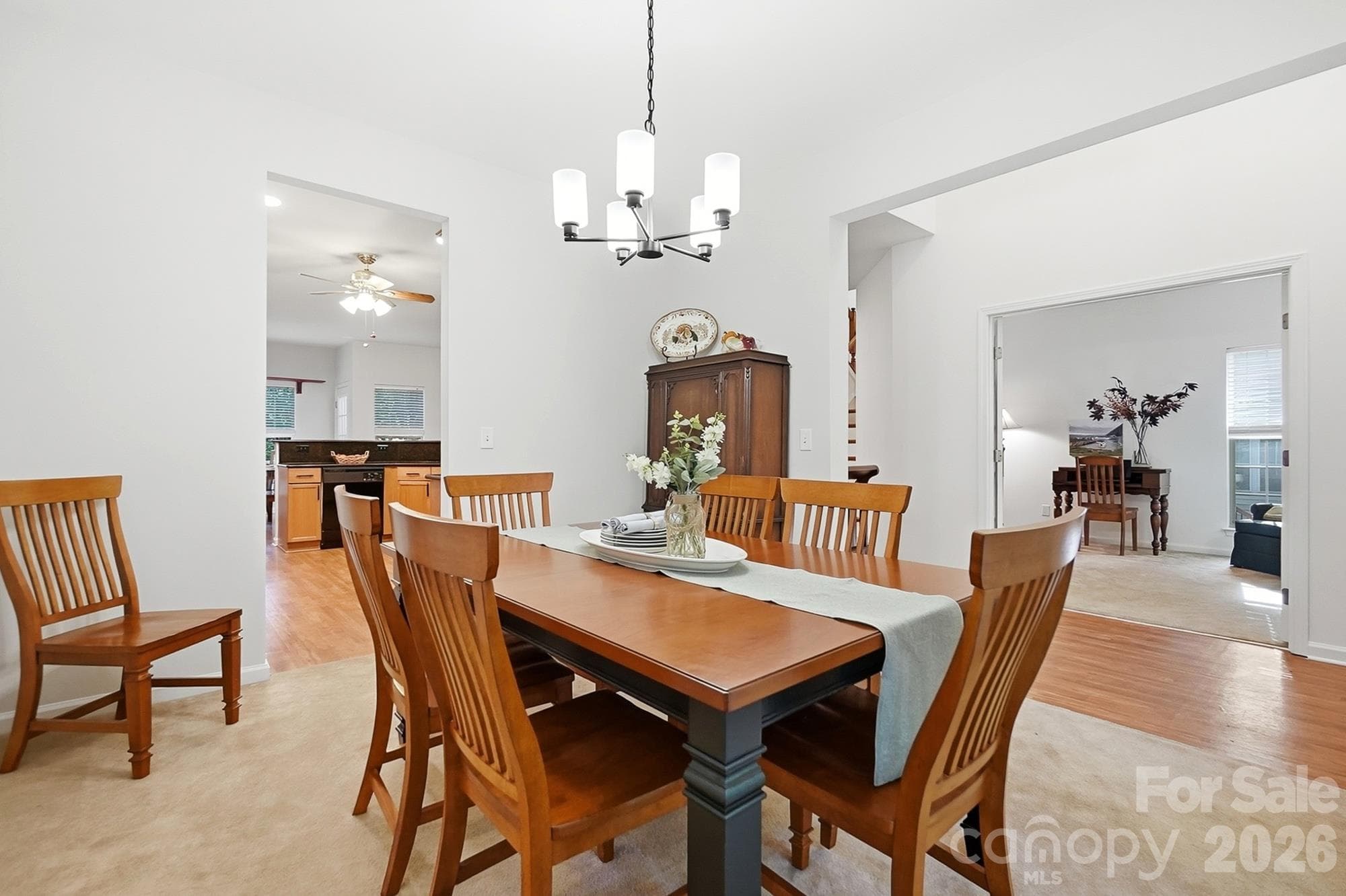 Nice sized dining room - 2100 Pineapple Court, Matthews