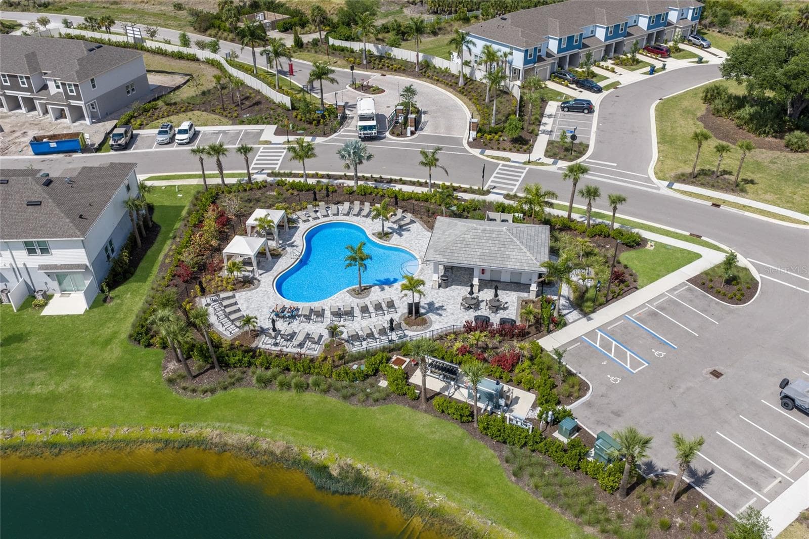 If you don't feel like making the short drive to the beach, the resort pool is a perfect option to relax and enjoy the Florida sun for an afternoon! - 15150 GINETTI ST, NOKOMIS