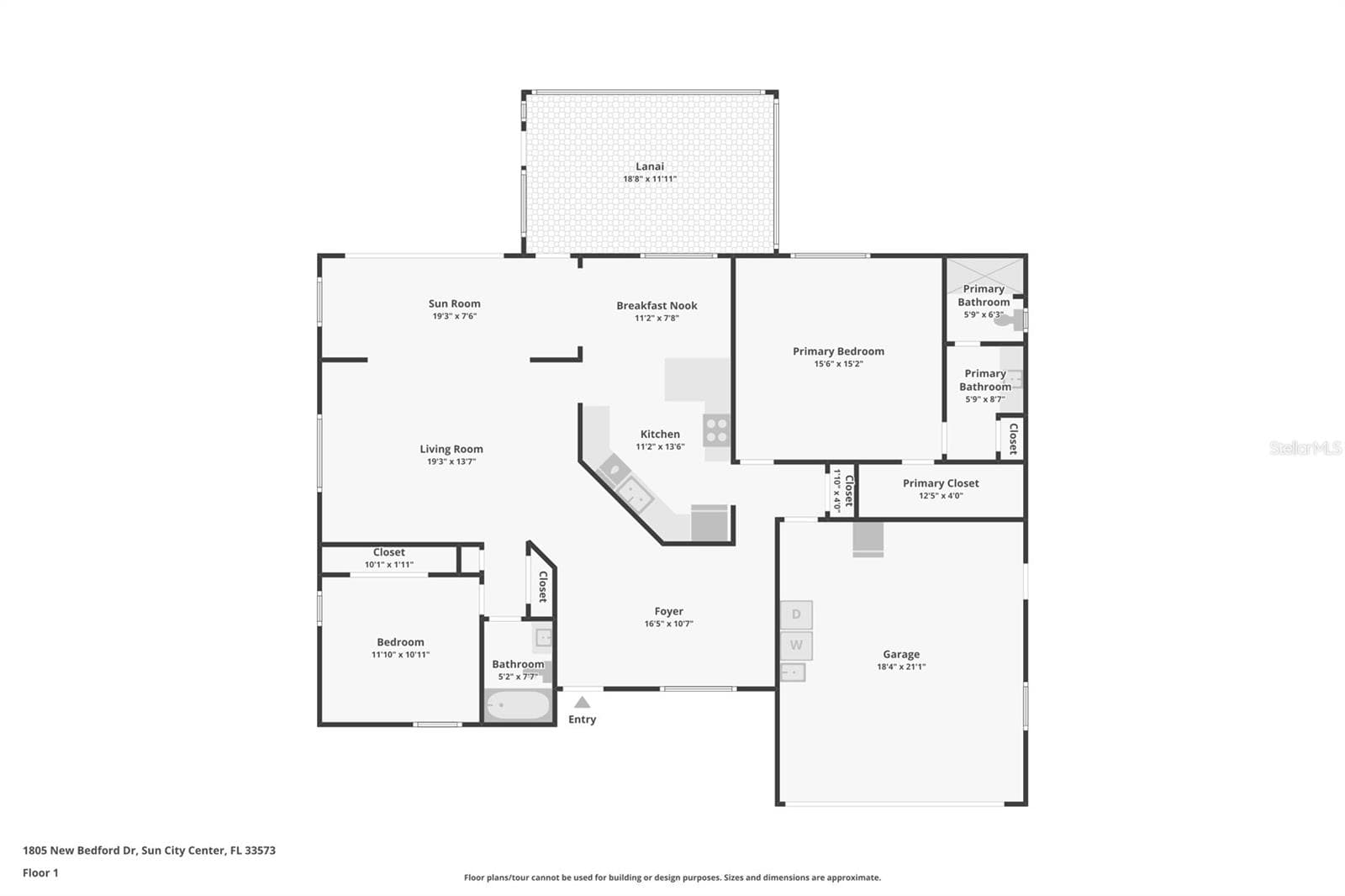 Single Family Residence at 1805 NEW BEDFORD DR, SUN CITY CENTER, photo 29 of 54