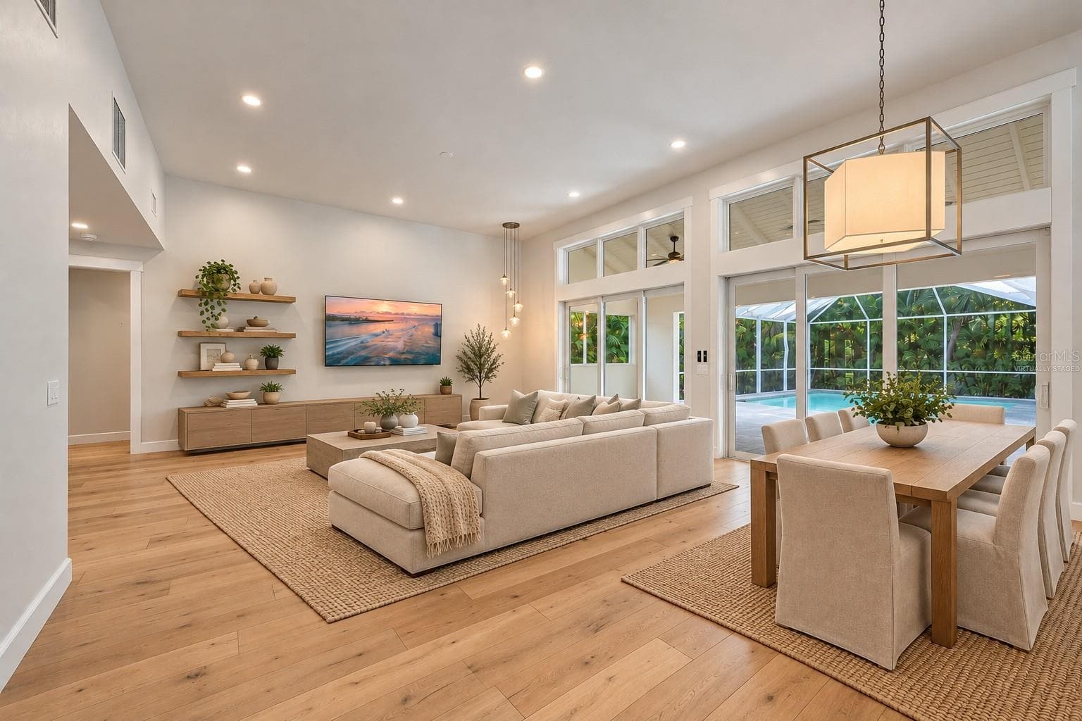Open Floor - Virtually Staged - 2436 ARLINGTON ST, SARASOTA
