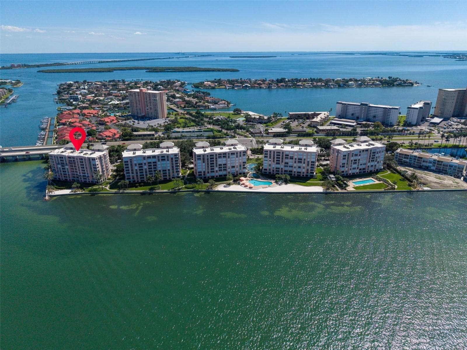 Aerial View - 4993 BACOPA LN S #304, ST PETERSBURG