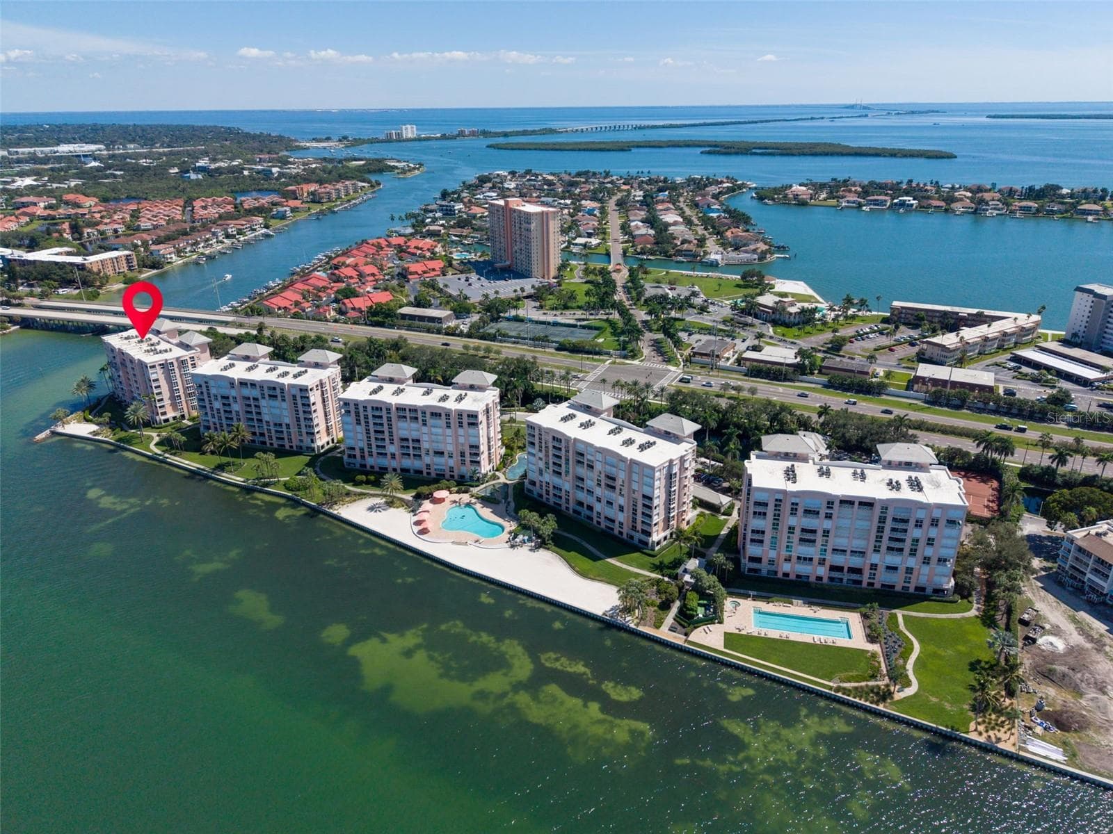 Aerial View - 4993 BACOPA LN S #304, ST PETERSBURG