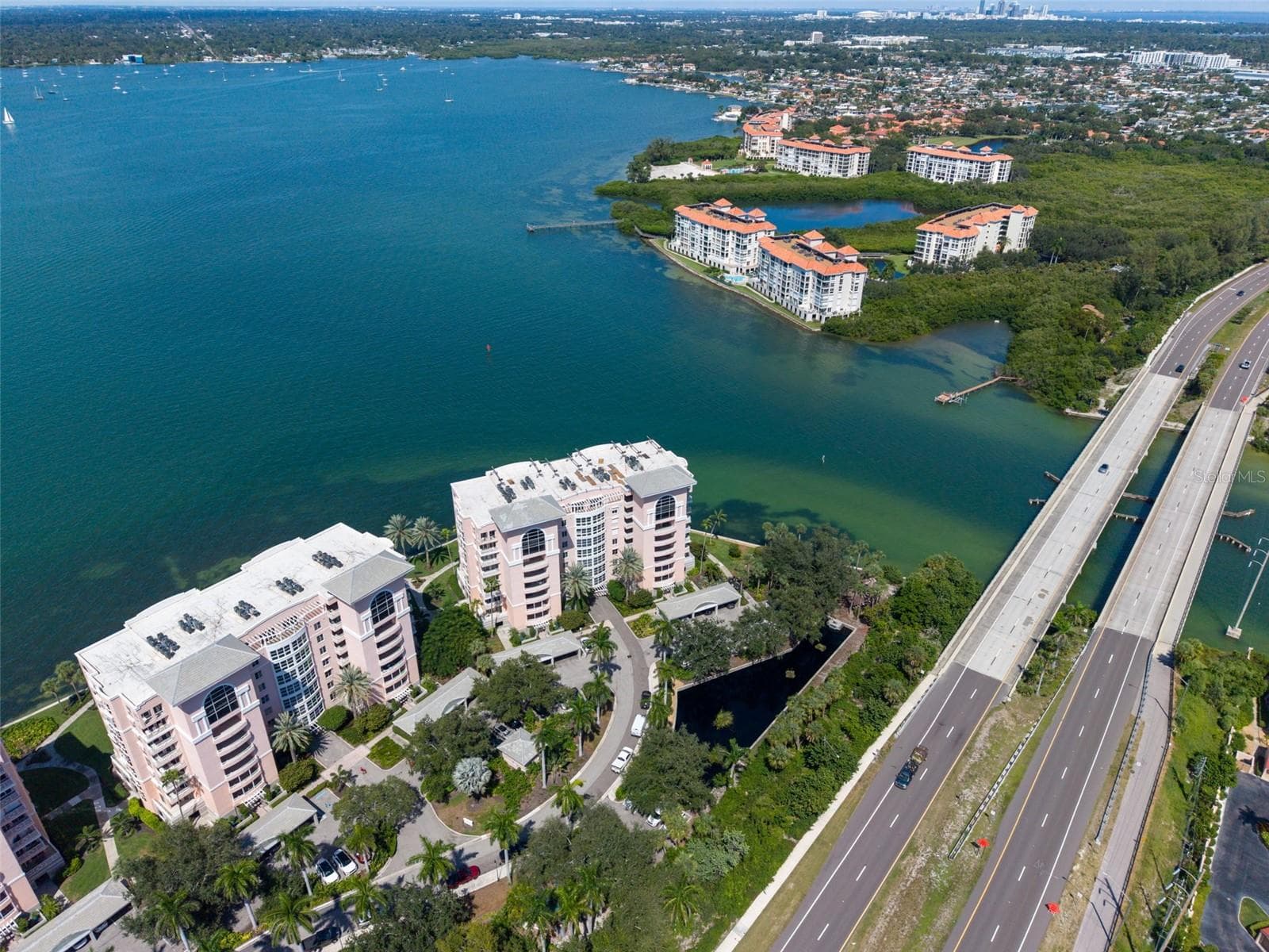 Aerial View - 4993 BACOPA LN S #304, ST PETERSBURG