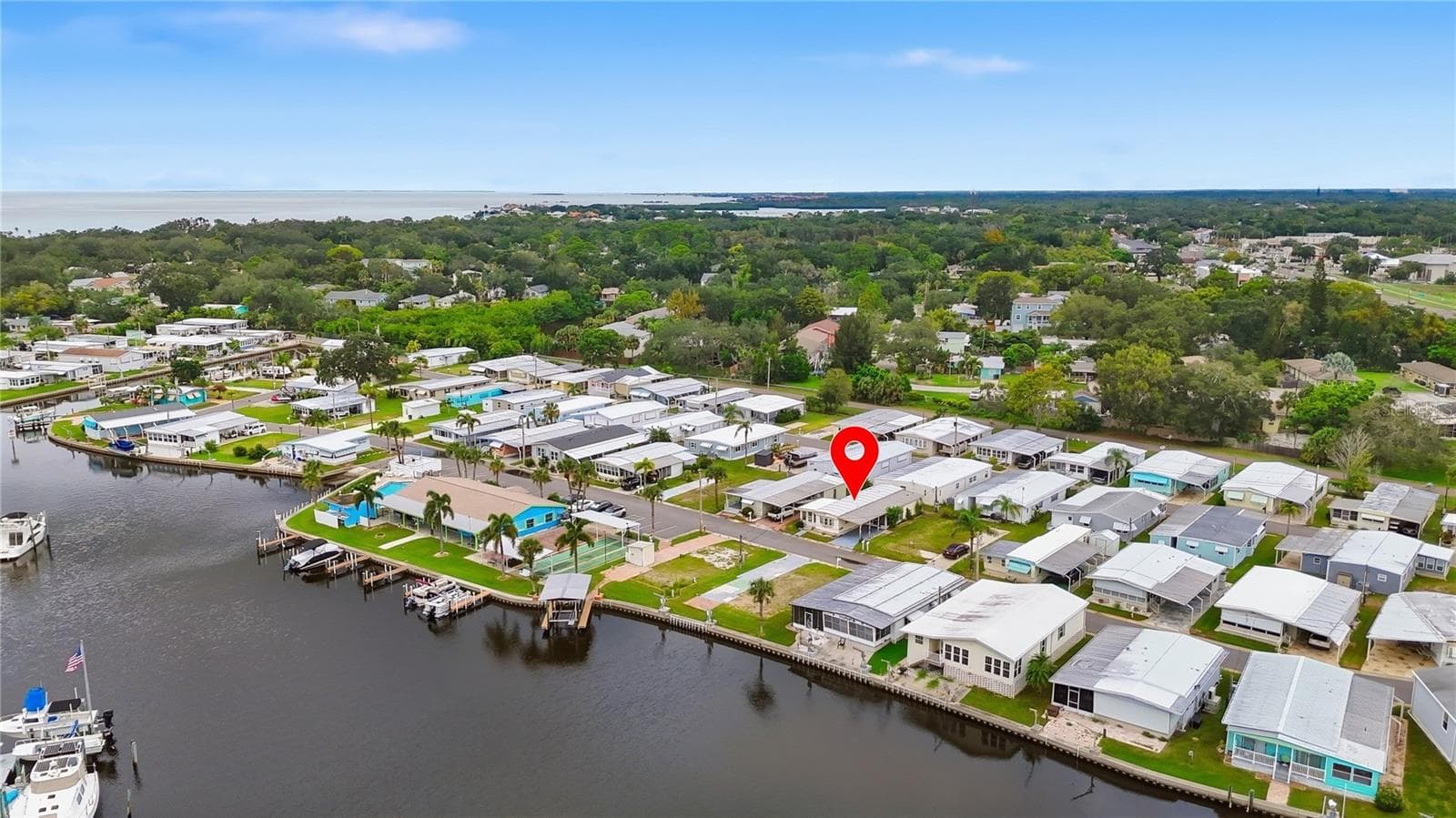 Arial view - 65 SCHOONER DR #65, PALM HARBOR