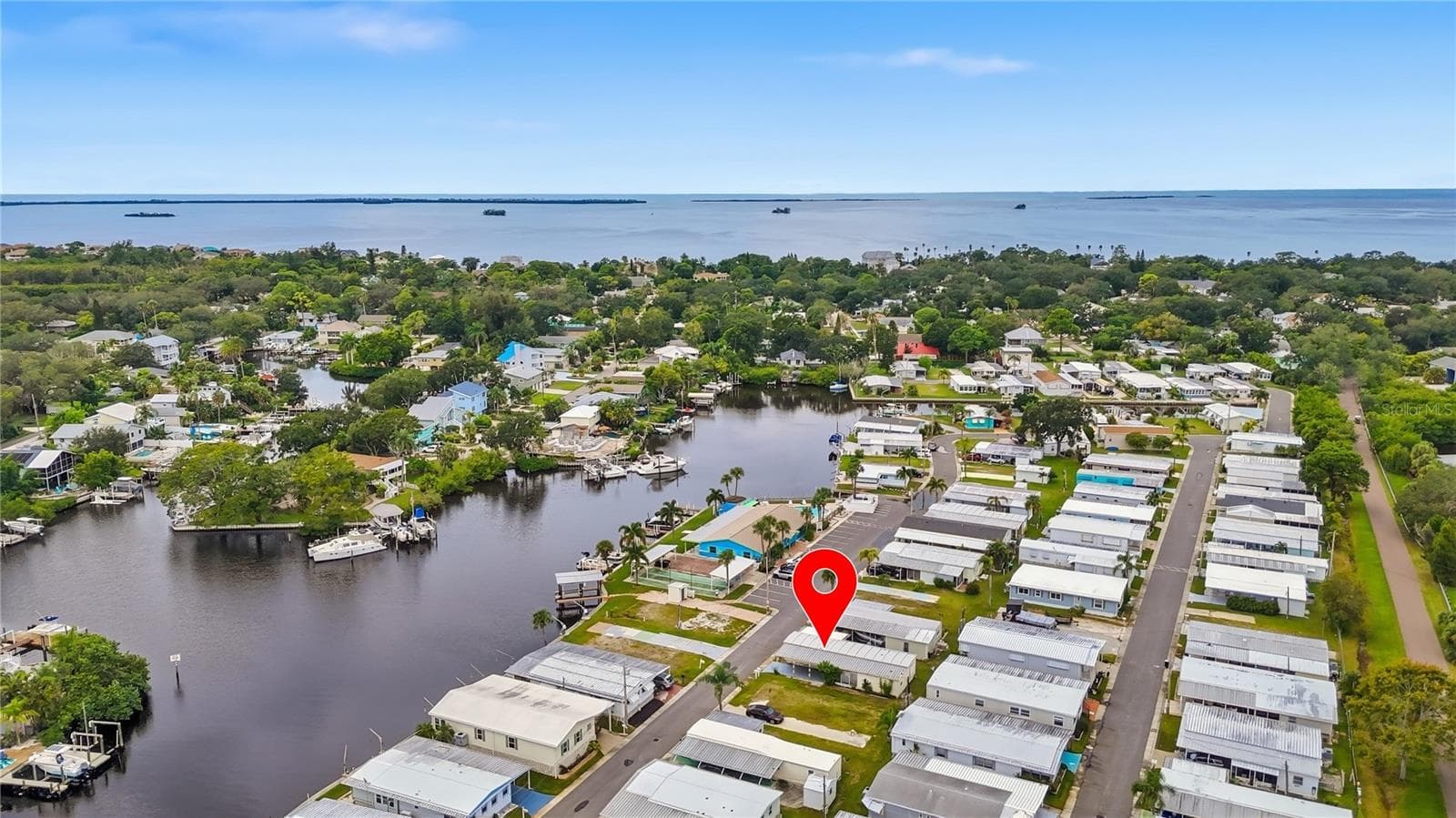 Arial view - 65 SCHOONER DR #65, PALM HARBOR