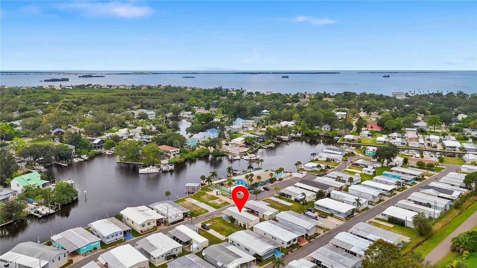 Arial view - 65 SCHOONER DR #65, PALM HARBOR