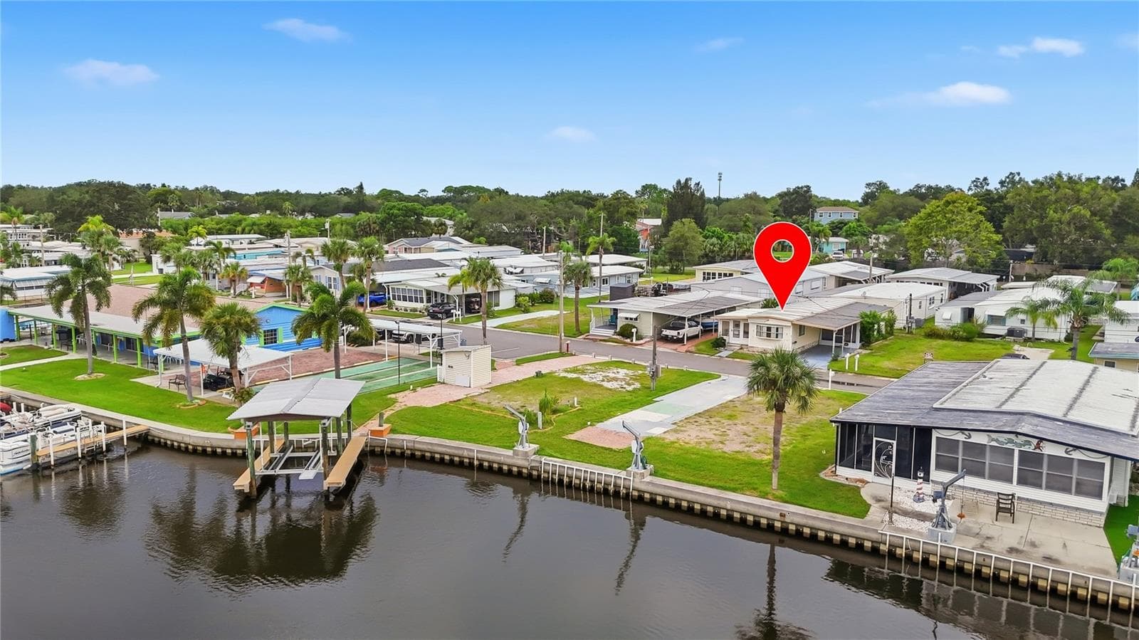 Arial view - 65 SCHOONER DR #65, PALM HARBOR