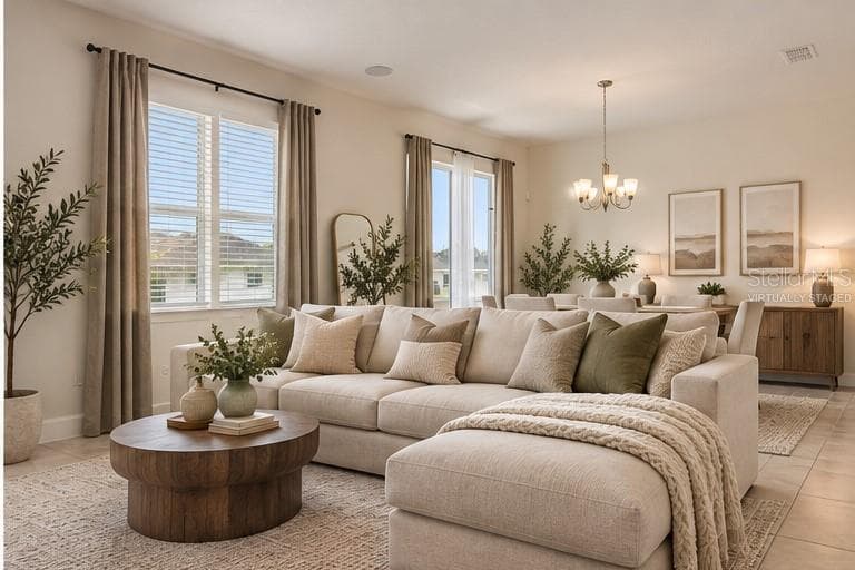 Virtually Staged - 3343 PINK OLEANDER AVE, MASCOTTE