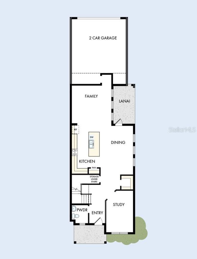 Floor Plan First Floor - 15053 SIRLEAF DR, ORLANDO