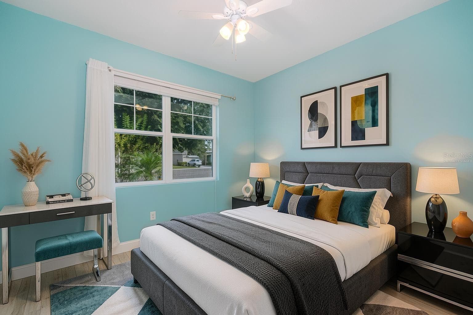 Bedroom 3 virtually staged - 13786 HUNTING CREEK PL, SPRING HILL