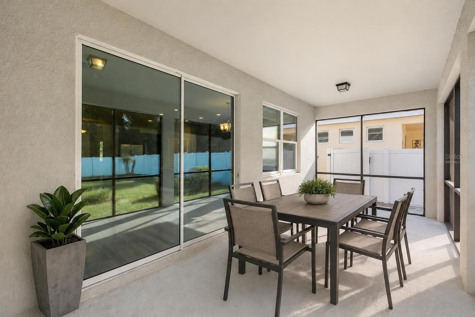 Lanai virtually staged - 13786 HUNTING CREEK PL, SPRING HILL