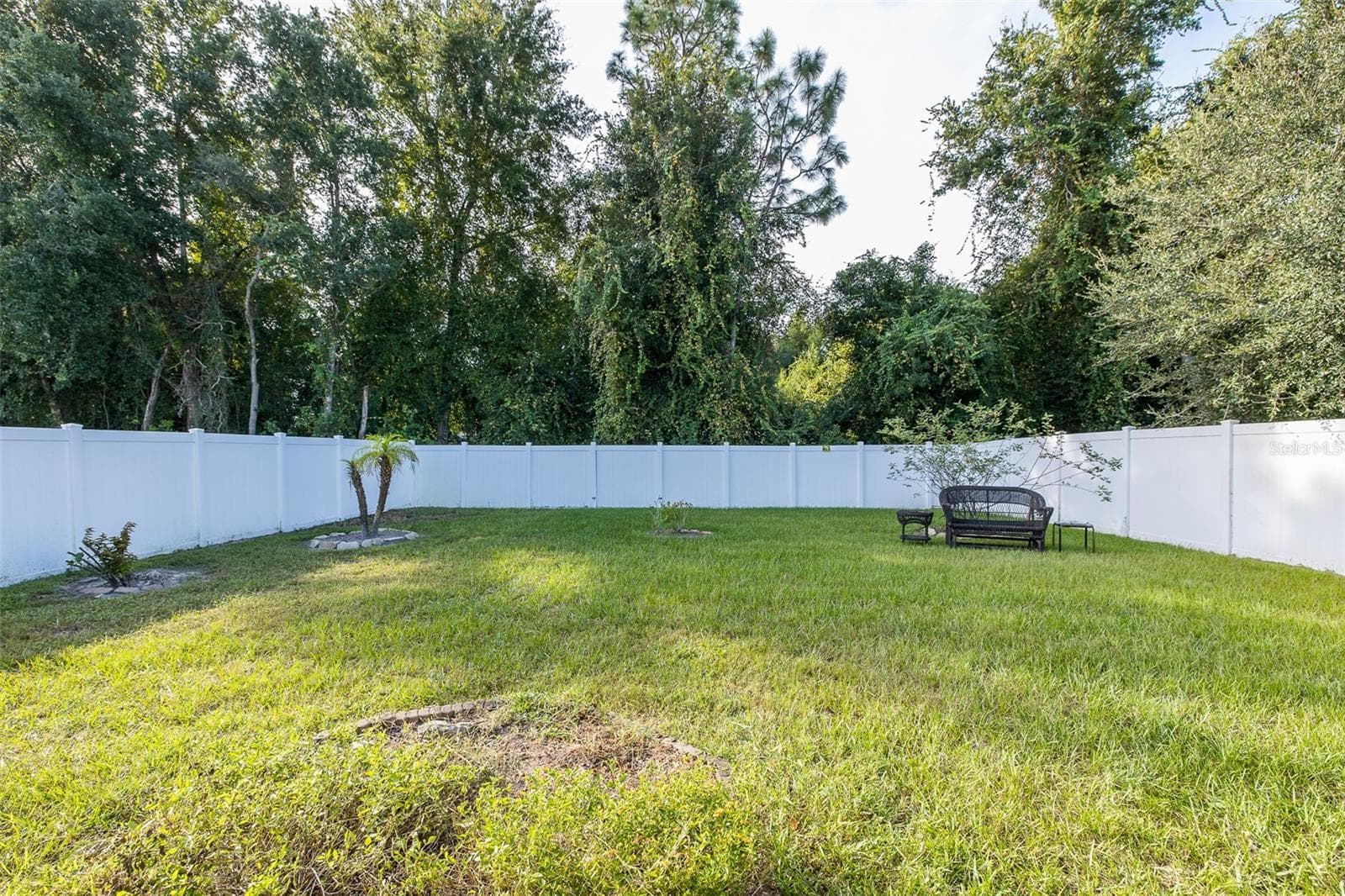 Fenced back yard - 13786 HUNTING CREEK PL, SPRING HILL