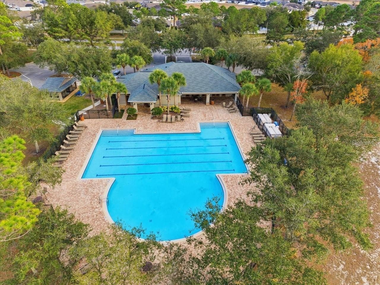 Community pool - 13786 HUNTING CREEK PL, SPRING HILL
