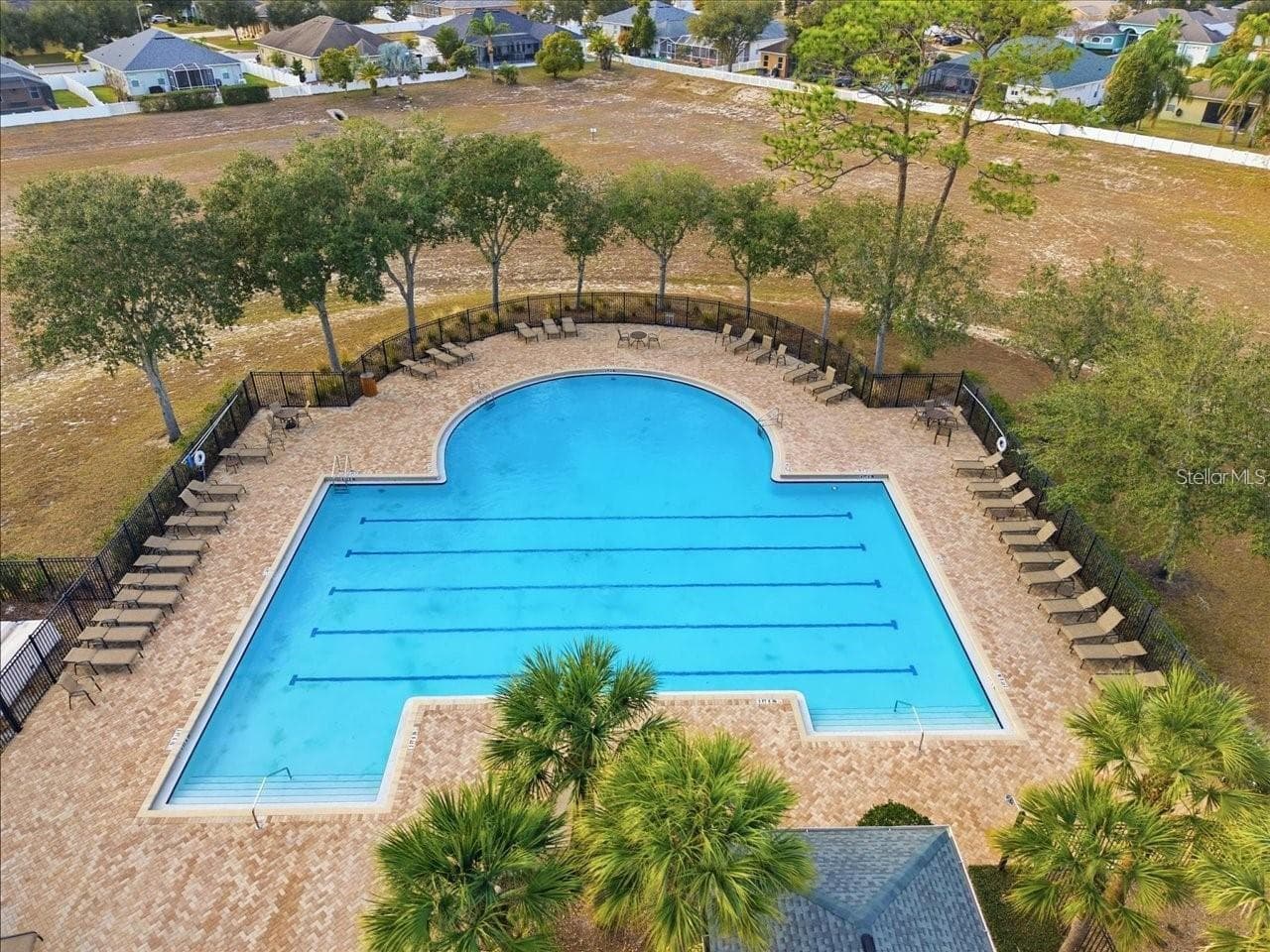 Community pool - 13786 HUNTING CREEK PL, SPRING HILL