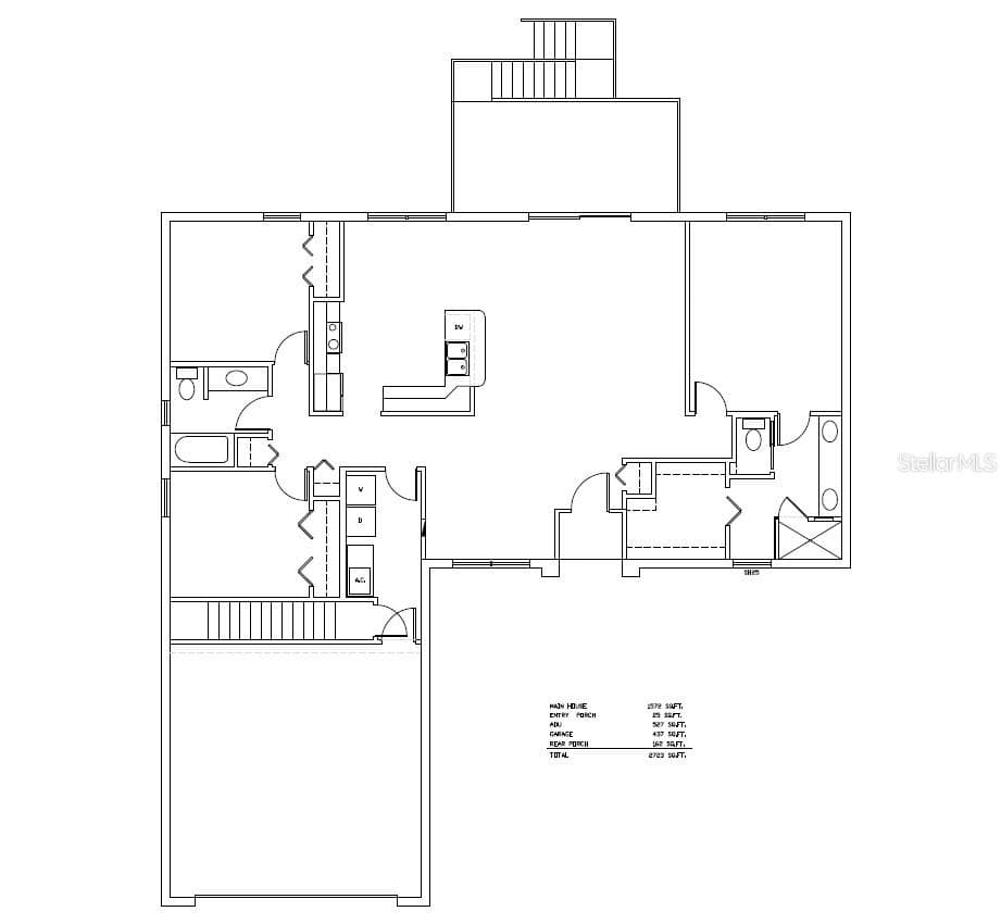Main Level Floorplan - CONSTITUTION MORNINGVIEW DR, EUSTIS