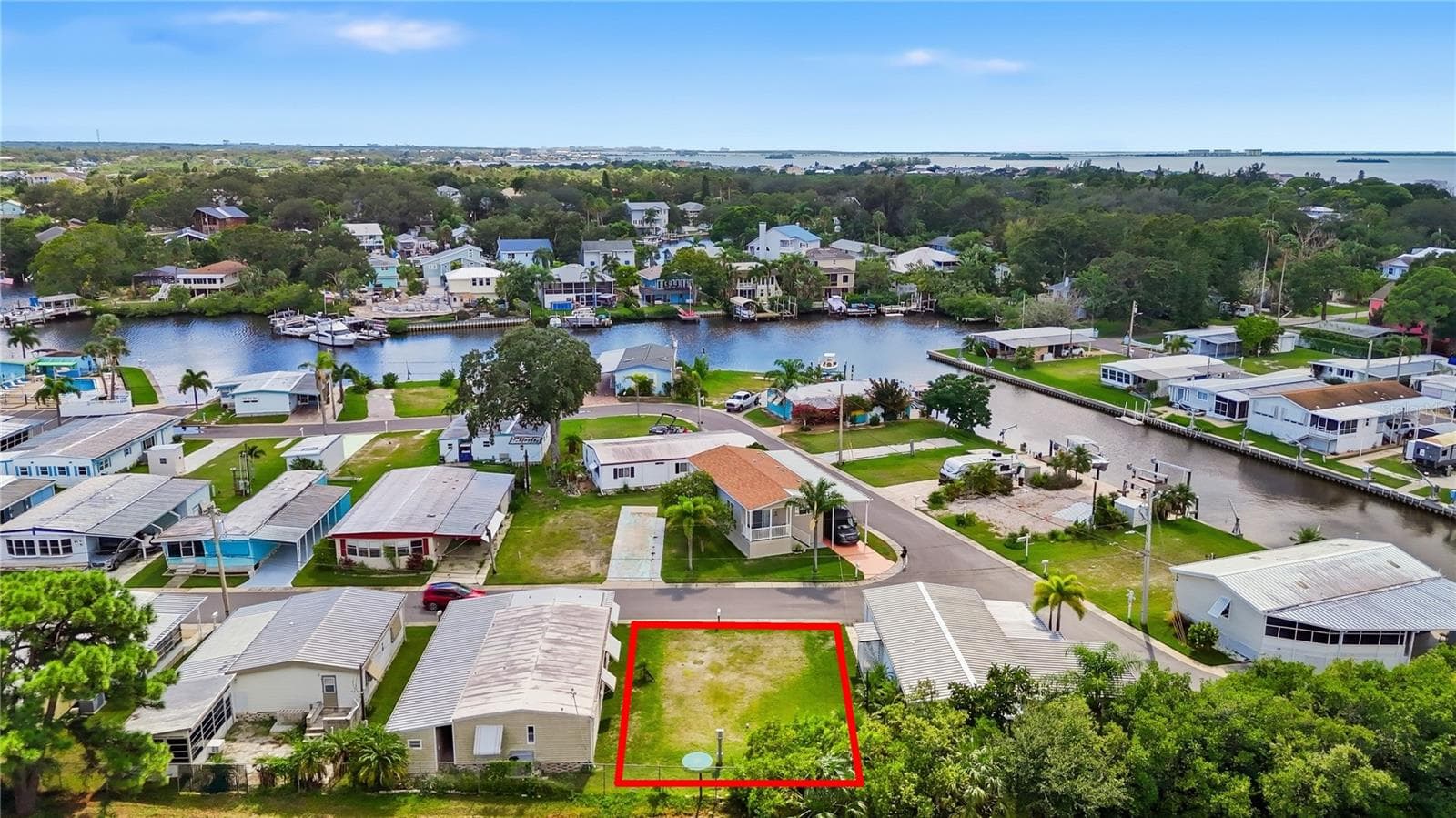 Arial of Empty Lot - 21 YAWL LN #21, PALM HARBOR