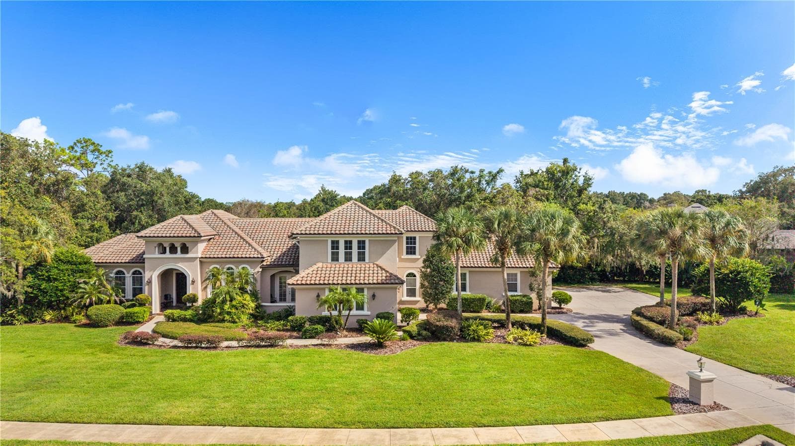 FULL VIEW W SIDEWALKS AND DRIVEWAY - 755 MILLS ESTATE PL, CHULUOTA