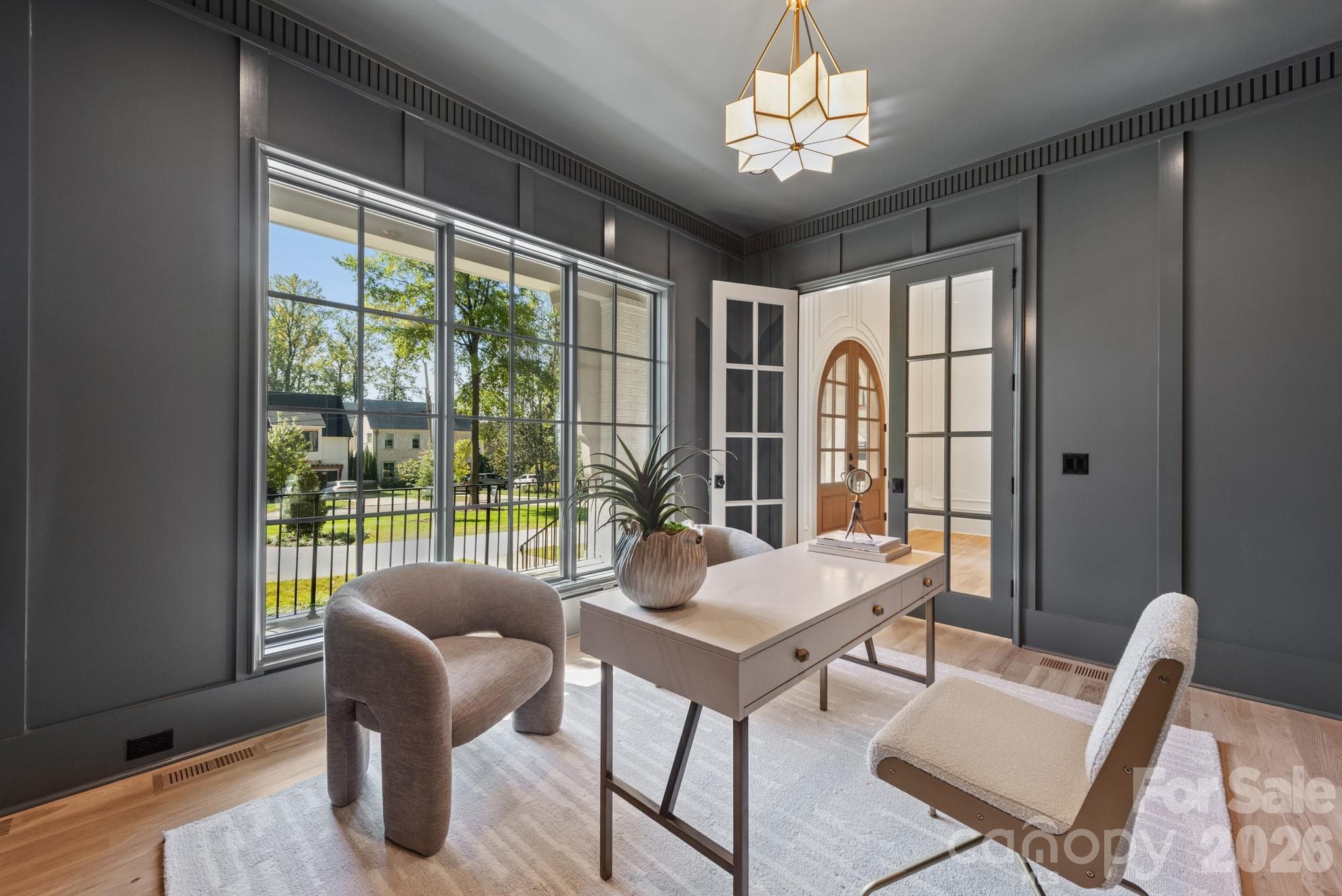 Main level office. - 133 Wonderwood Drive, Charlotte