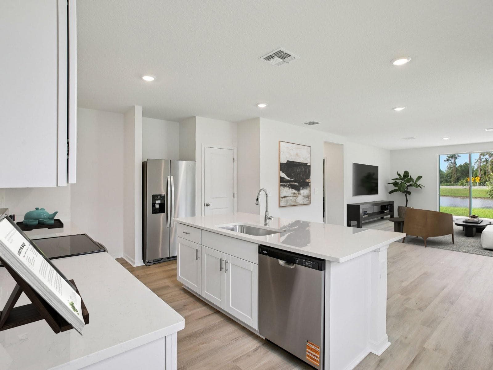 Photo is not of the actual home but of a builder home with same floorplan with similar interior finishes. - 3818 MOSCATO DR, BROOKSVILLE