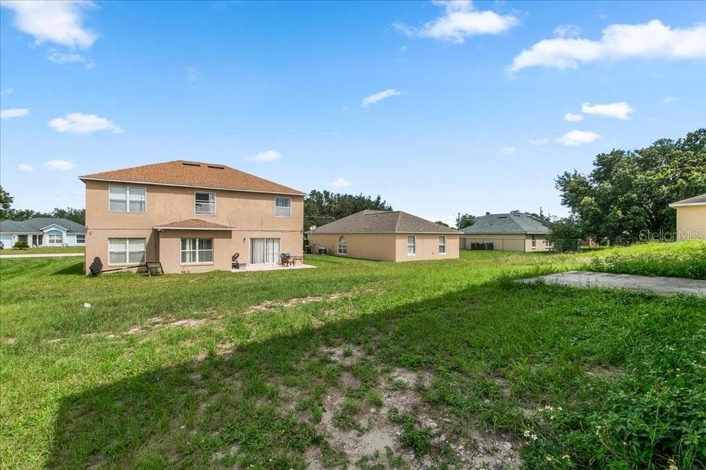 Rear Exterior - 436 PEACE CT, POINCIANA