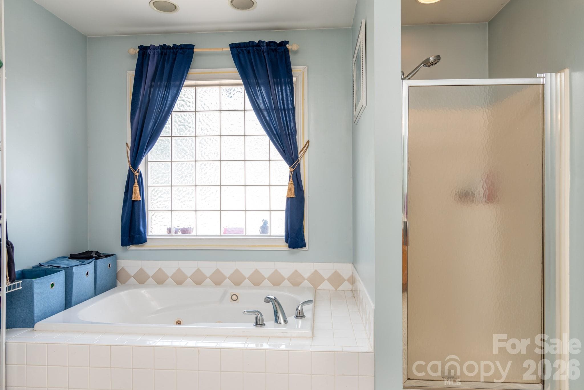 Primary bath with jetted tub - 2915 Woodfield Lane, Lincolnton