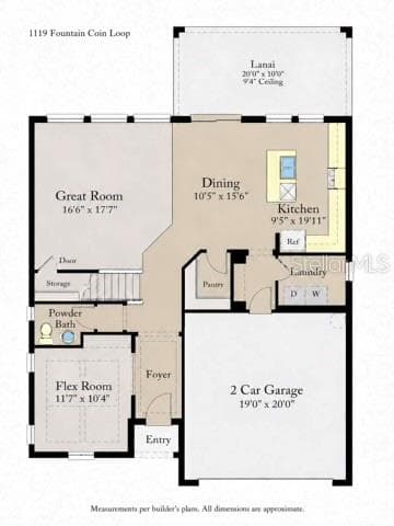 Single Family Residence at 1119 FOUNTAIN COIN LOOP, ORLANDO, photo 22 of 42