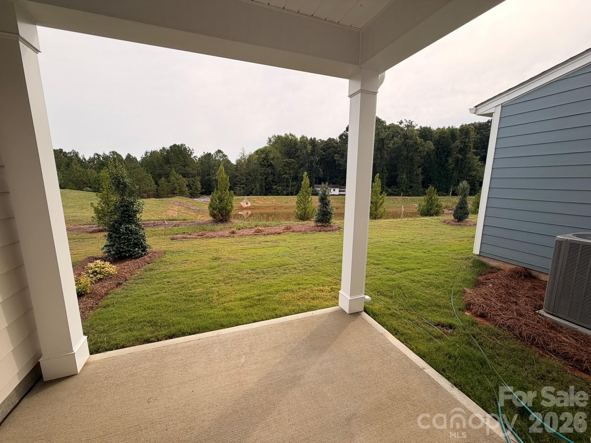 Covered Porch - 406 Blythe Townhome Lane, Waxhaw