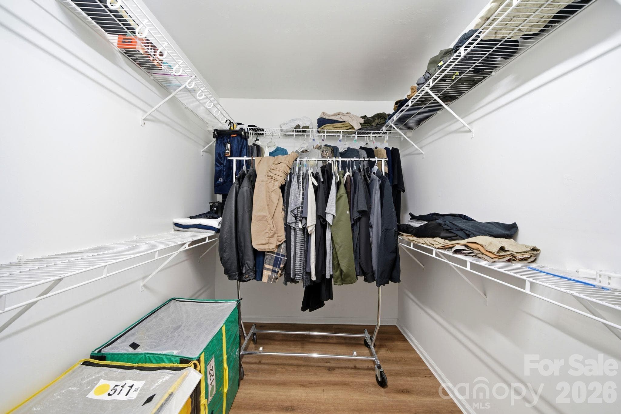 PRIMARY BEDROOM WALK-IN CLOSET - 1008 Raywood Court, Matthews