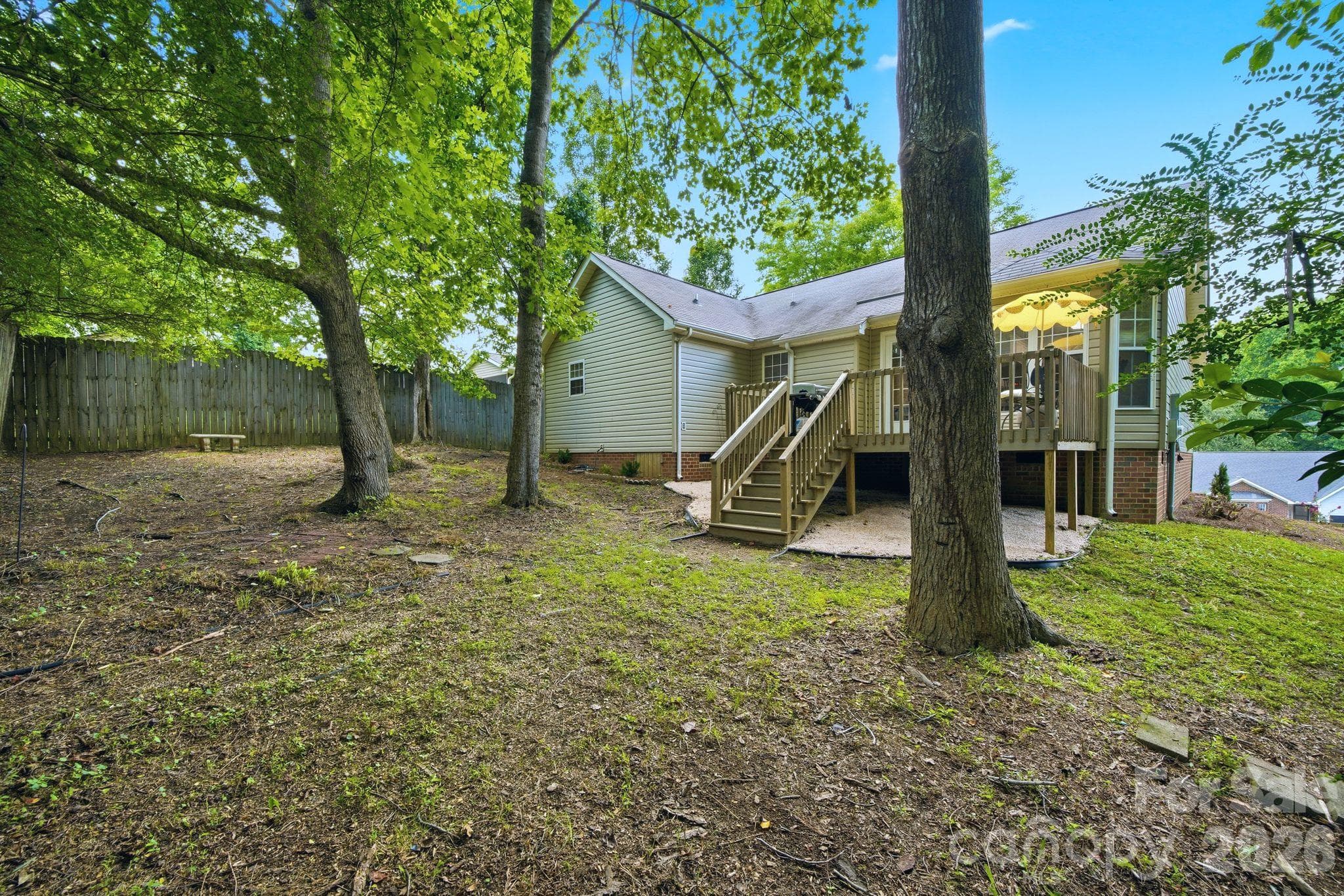 BACKYARD - 1008 Raywood Court, Matthews