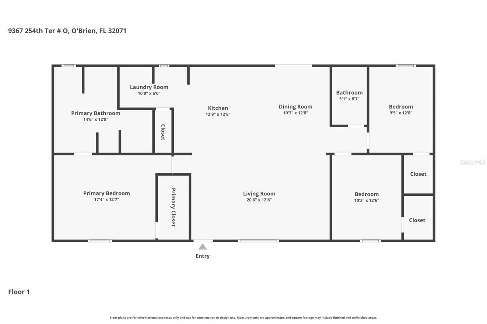 Manufactured Home at 9367 254TH TER, O'BRIEN, photo 2 of 23