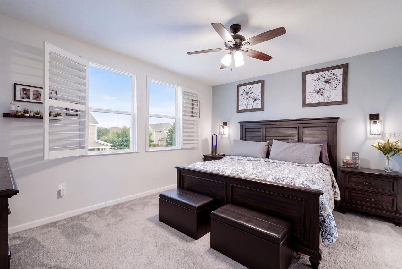Primary Bedroom - Upstairs - 17126 QUICKSILVER AVE, WINTER GARDEN