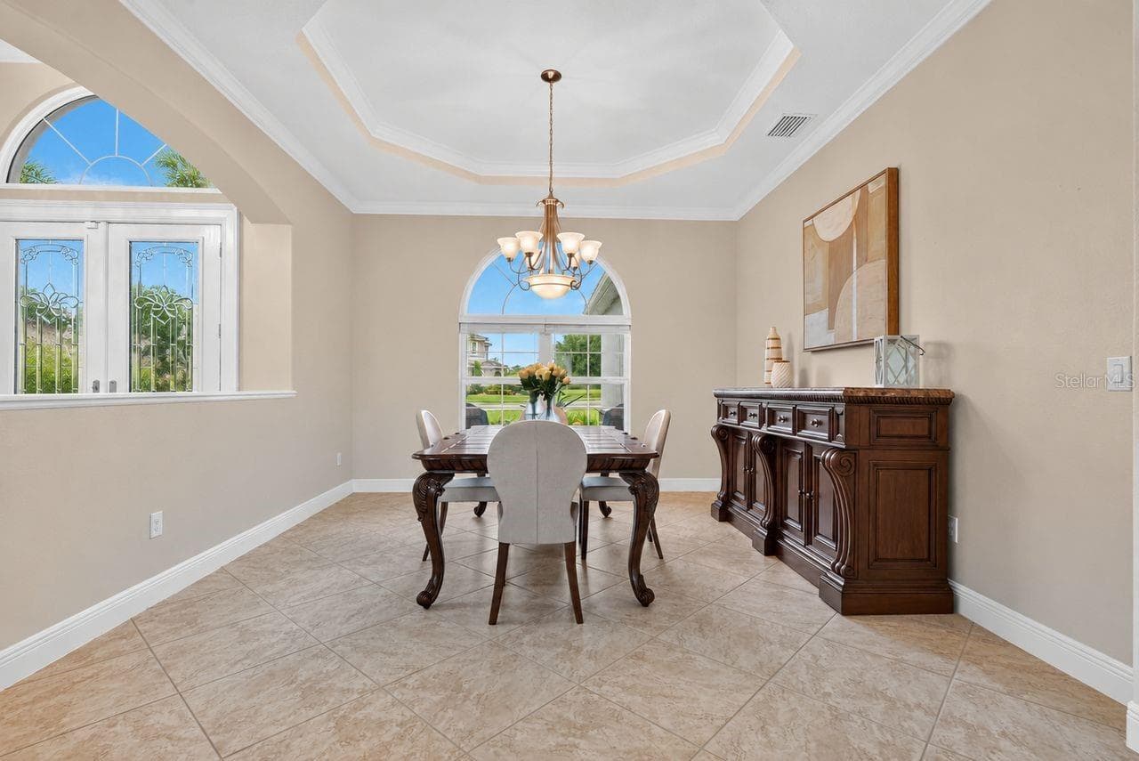 Formal dining room - 17115 4TH AVE E, BRADENTON