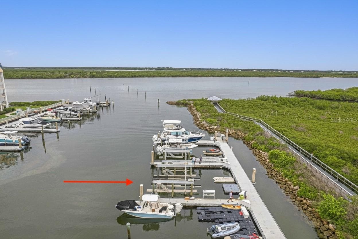 Dock-Rackominium at 4621 RIVERS EDGE VILLAGE LN #4, PONCE INLET, photo 4 of 22