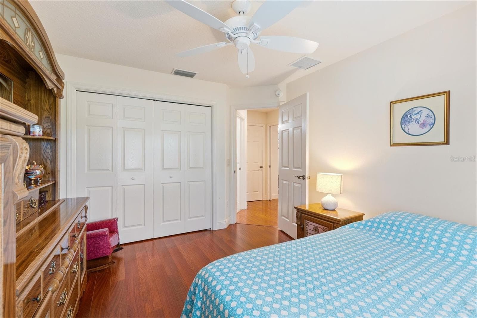 Bedroom two with built-in closet. - 1926 ELDRIDGE LOOP, THE VILLAGES