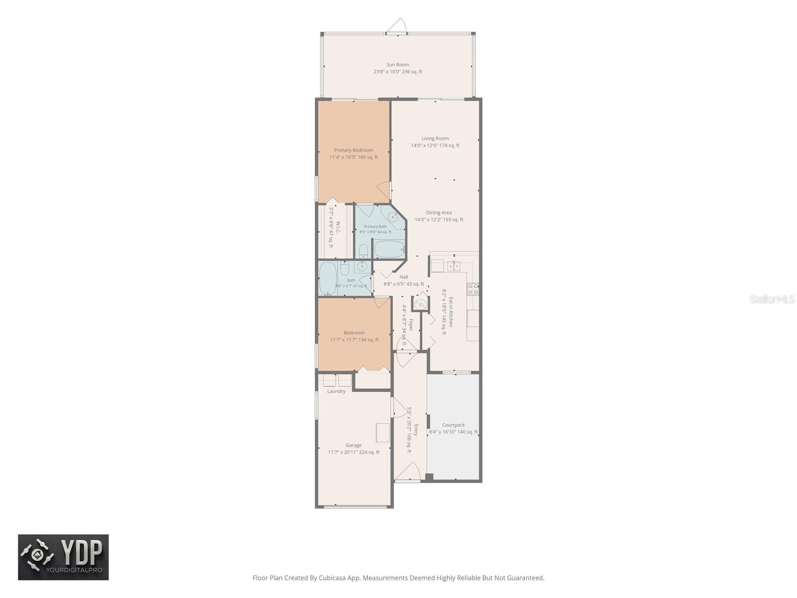 Floor Plan - 2771 SUMMERDALE DR #7, CLEARWATER