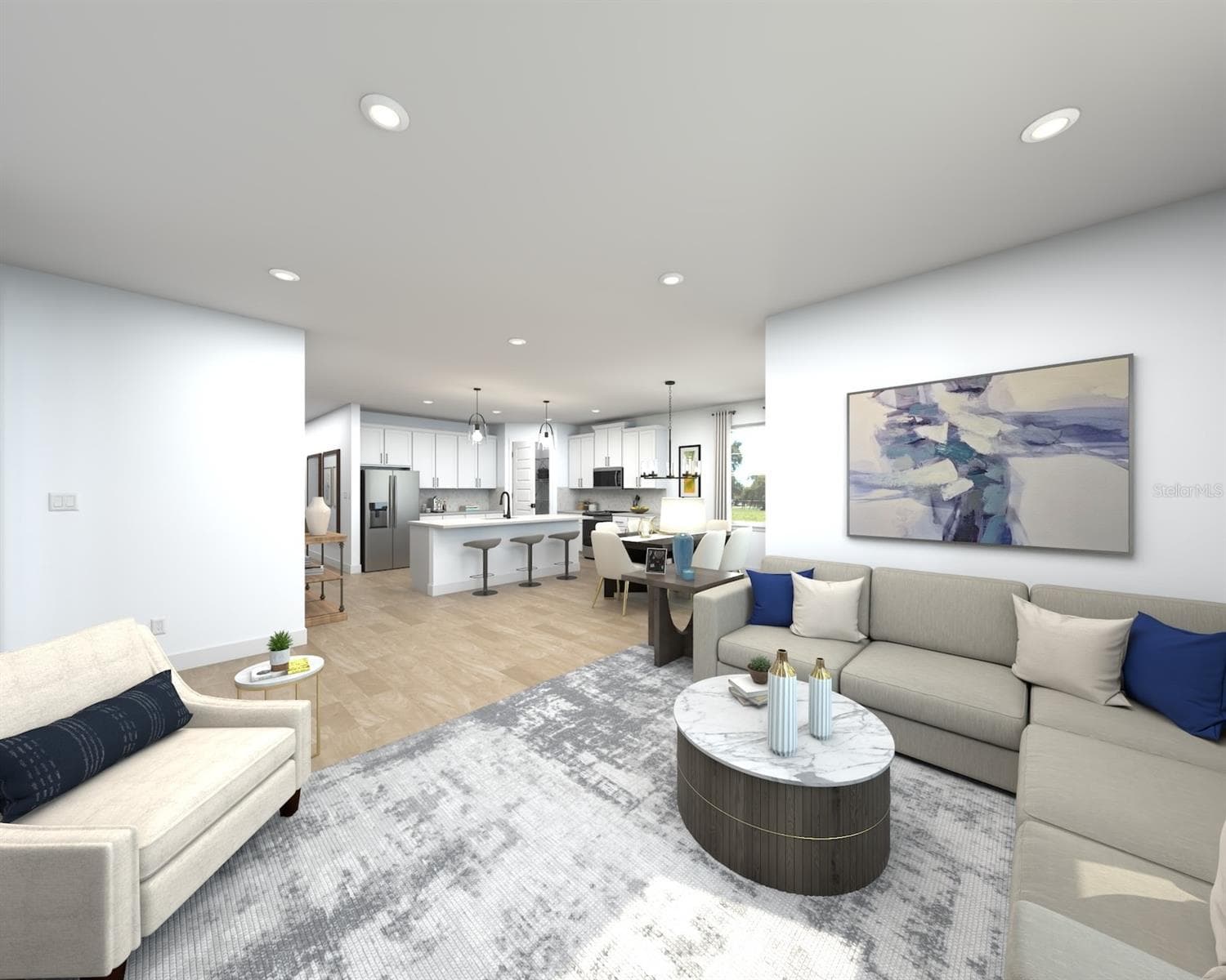 Photo is not of the actual home, but is an inspirational photo of builder’s model home and may depict options, furnishings, and/or decorator features that are not included. - 13109 SHELLMORE AVE, PALMETTO