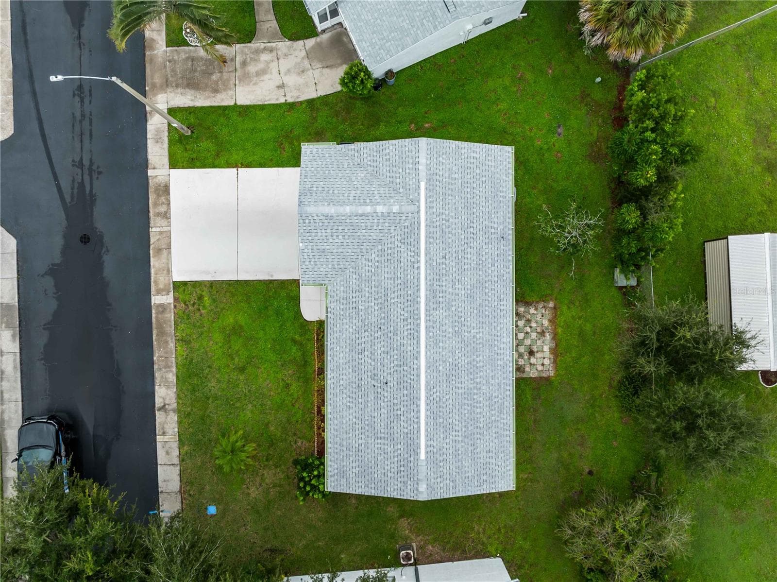 Aerial_8130PickwickRd_NorthPort_RoofView_Overhead.jpg - 8130 PICKWICK RD, NORTH PORT