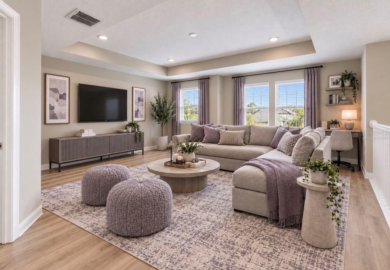 Loft. Virtually Staged - 3179 MARINE GRASS DR, WIMAUMA